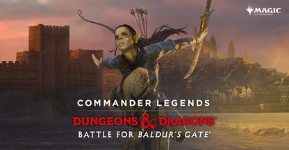 Magic the Gathering CCG: Battle for Baldurs Gate - Commander Legends Playmats