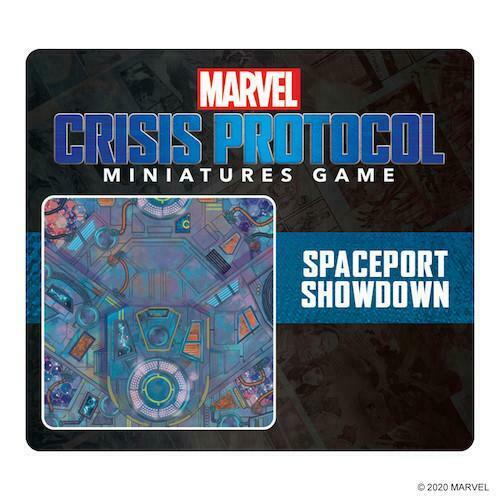 Marvel Crisis Protocol: Spaceport Showdown Game Mat