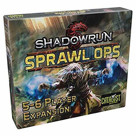 Shadowrun RPG: Sprawl Ops Board Game 5 to 6 Player Expansion