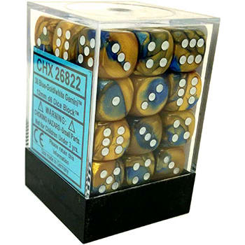Chessex Gemini: 12mm D6 Set of 36 Dice