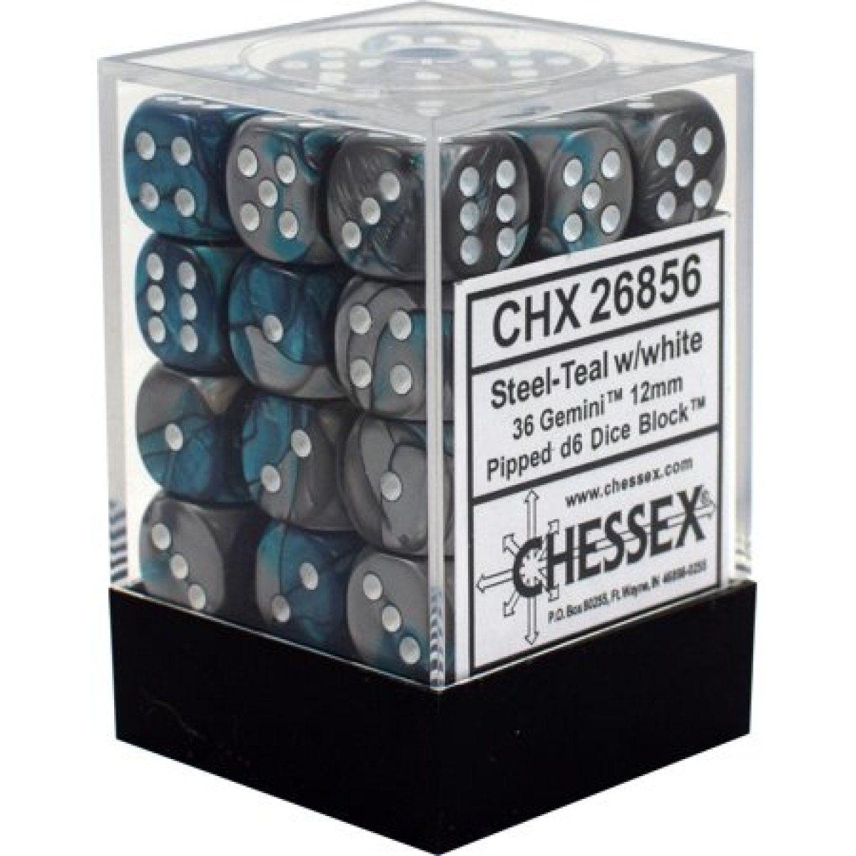 Chessex Gemini: 12mm D6 Set of 36 Dice