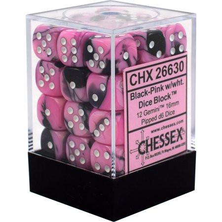 Chessex Gemini: 12mm D6 Set of 36 Dice