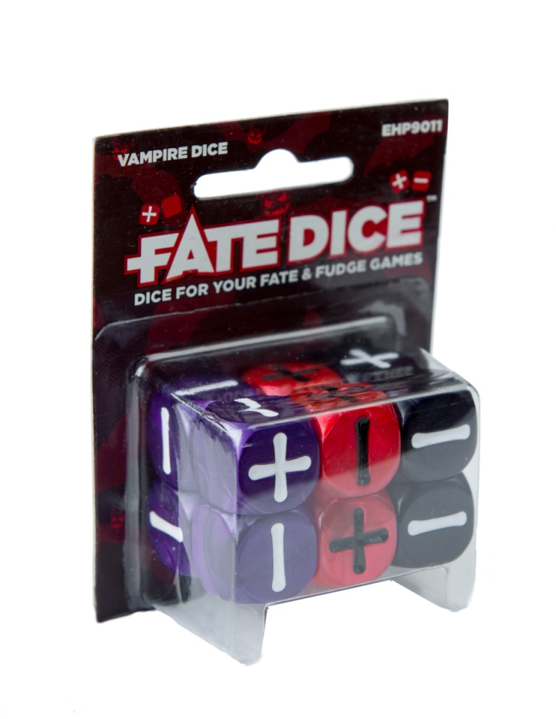 Fate Core RPG: Fate Dice - Vampire (12)