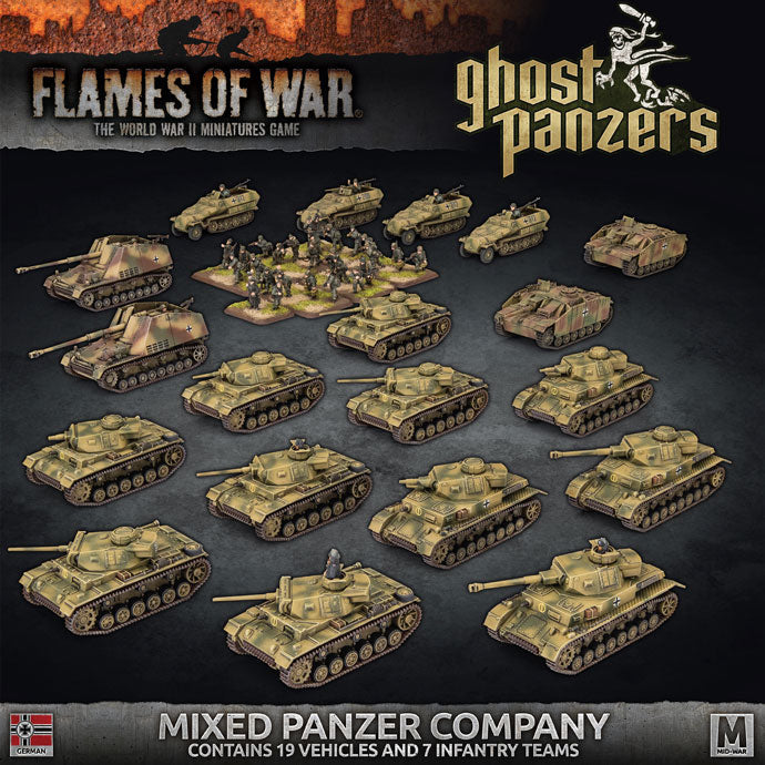 Ghost Panzer: German Mixed Panzer Company