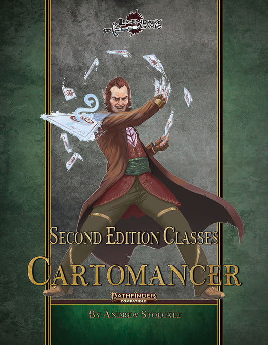 Pathfinder Second Edition RPG: Cartomancer class