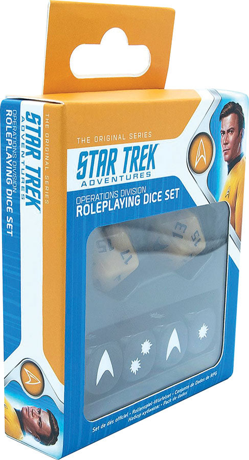 Star Trek Adventures RPG: Operations Division Dice Set Revised