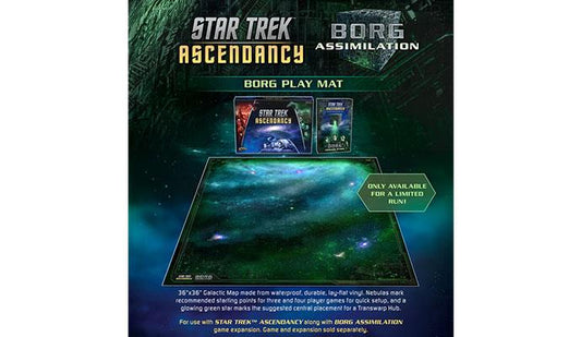 Star Trek: Ascendancy Borg Play Mat