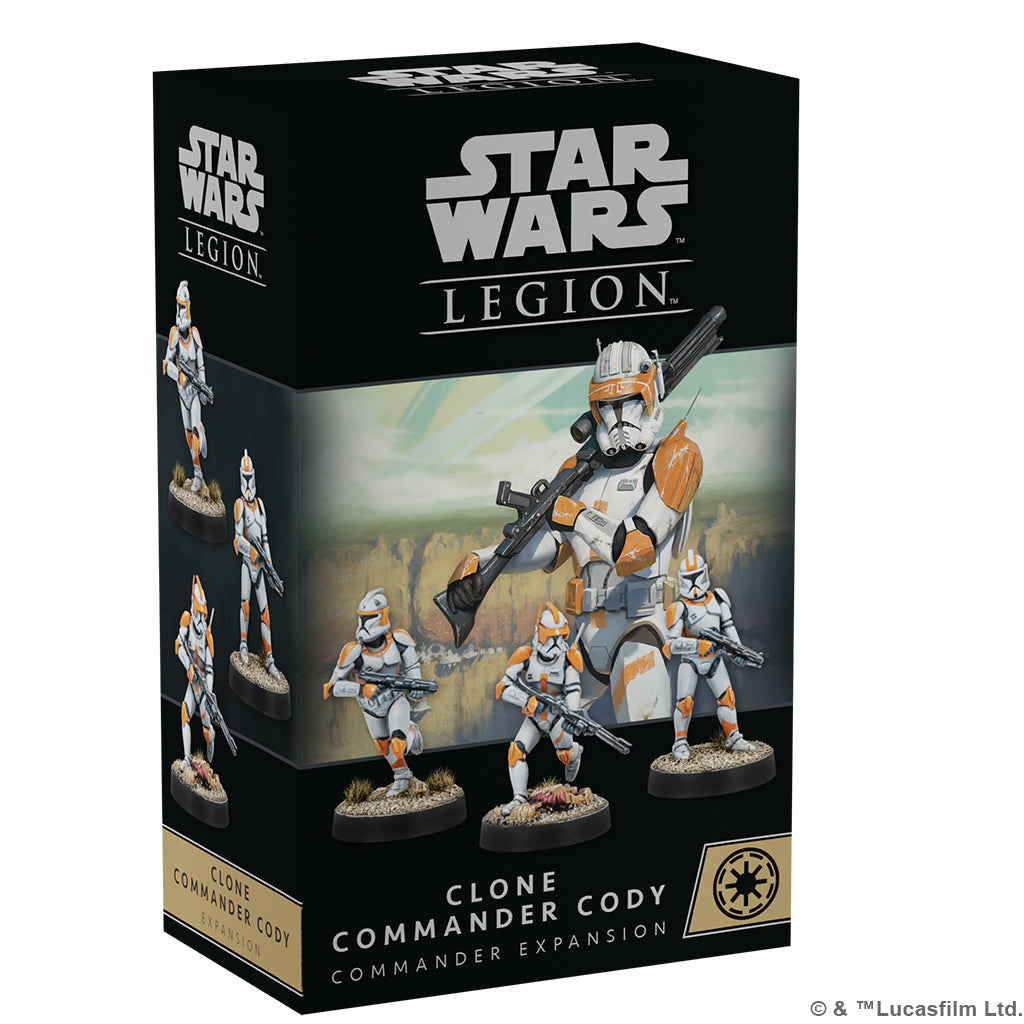 Star Wars Legion: Clone Commander Cody box art