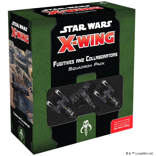 X-Wing 2nd Edition: Fugitives and Collaborators Squadron Pack