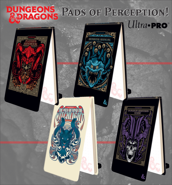 Dungeons & Dragons: Pad of Perception with Collectors Edition Art