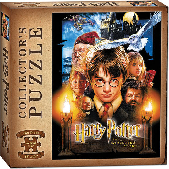 Harry Potter and the Sorcerer`s Stone Collector`s 550 Piece Puzzle