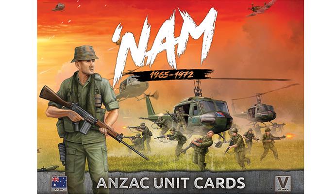Unit Cards - ANZAC Forces in Vietnam (x31 Cards)