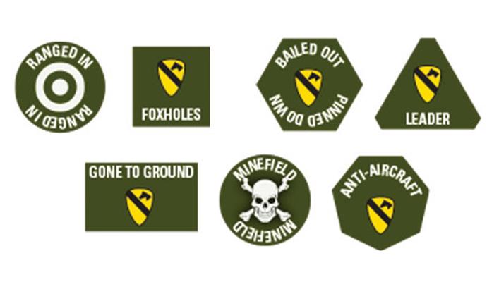 US 1st Cavalry Division (Airmobile) Token Set