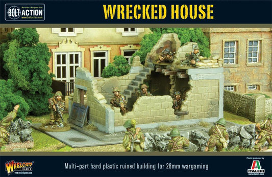 Wrecked House (28mm Plastic)