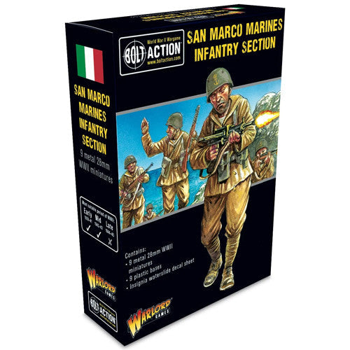 Italian: San Marco Marines Infantry Section