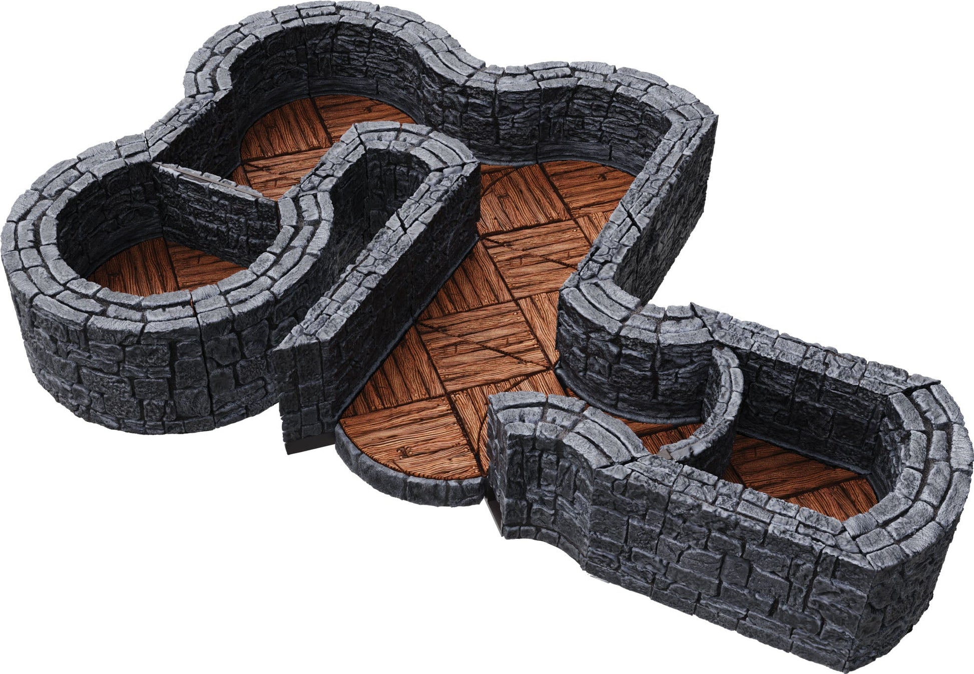 WarLock Tiles: Expansion Pack - 1 in Dungeon Angles & Curves