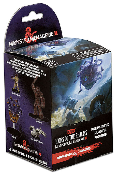 Dungeons & Dragons Fantasy Miniatures: Icons of the Realms Set 6 Monster Menagerie 2 Standard Booster Box