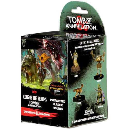 Dungeons & Dragons Fantasy Miniatures: Icons of the Realms Set 7 Tomb of Annihilation Boosters