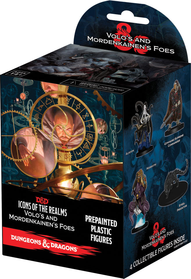 Dungeons & Dragons Fantasy Miniatures: Icons of the Realms Set Volo's & Mordenkainen's Foes Booster Brick (8)
