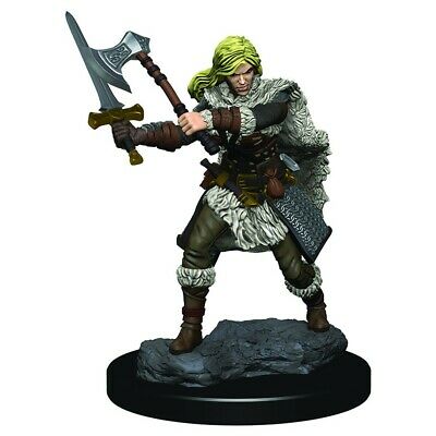 Dungeons & Dragons Fantasy Miniatures: Icons of the Realms Premium Figures Human Female Barbarian