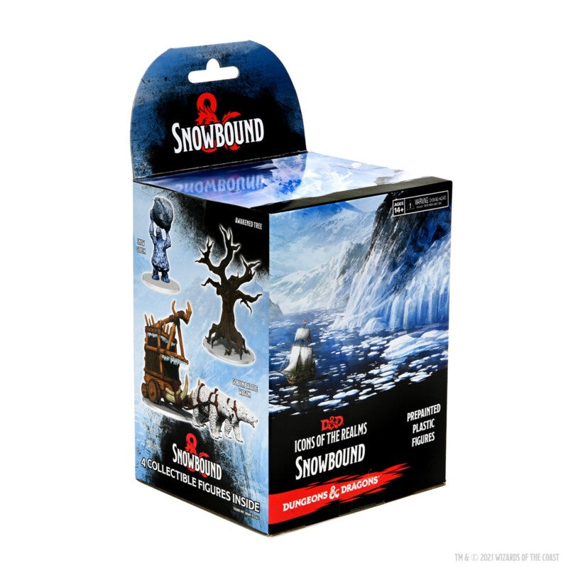 Dungeons & Dragons Fantasy Miniatures: Icons of the Realms Set 19 Snowbound Booster