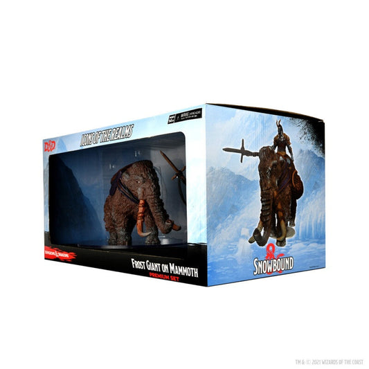 Icons of the Realms: Frost Giant & Mammoth Premium Figures