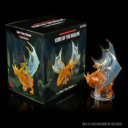 Dungeons & Dragons: Icons of the Realms Adult Topaz Dragon