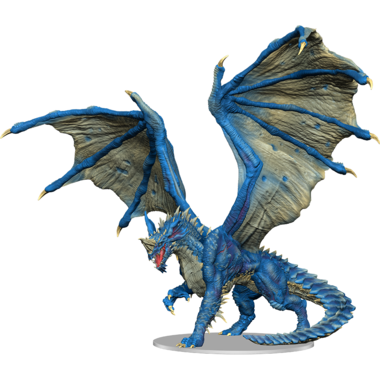 Icons of the Realms - Adult Blue Dragon Premium Figure