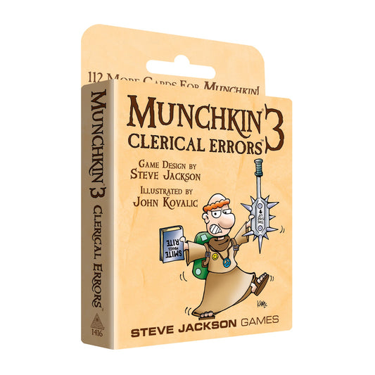 Munchkin 3 - Clerical Errors (Revised)