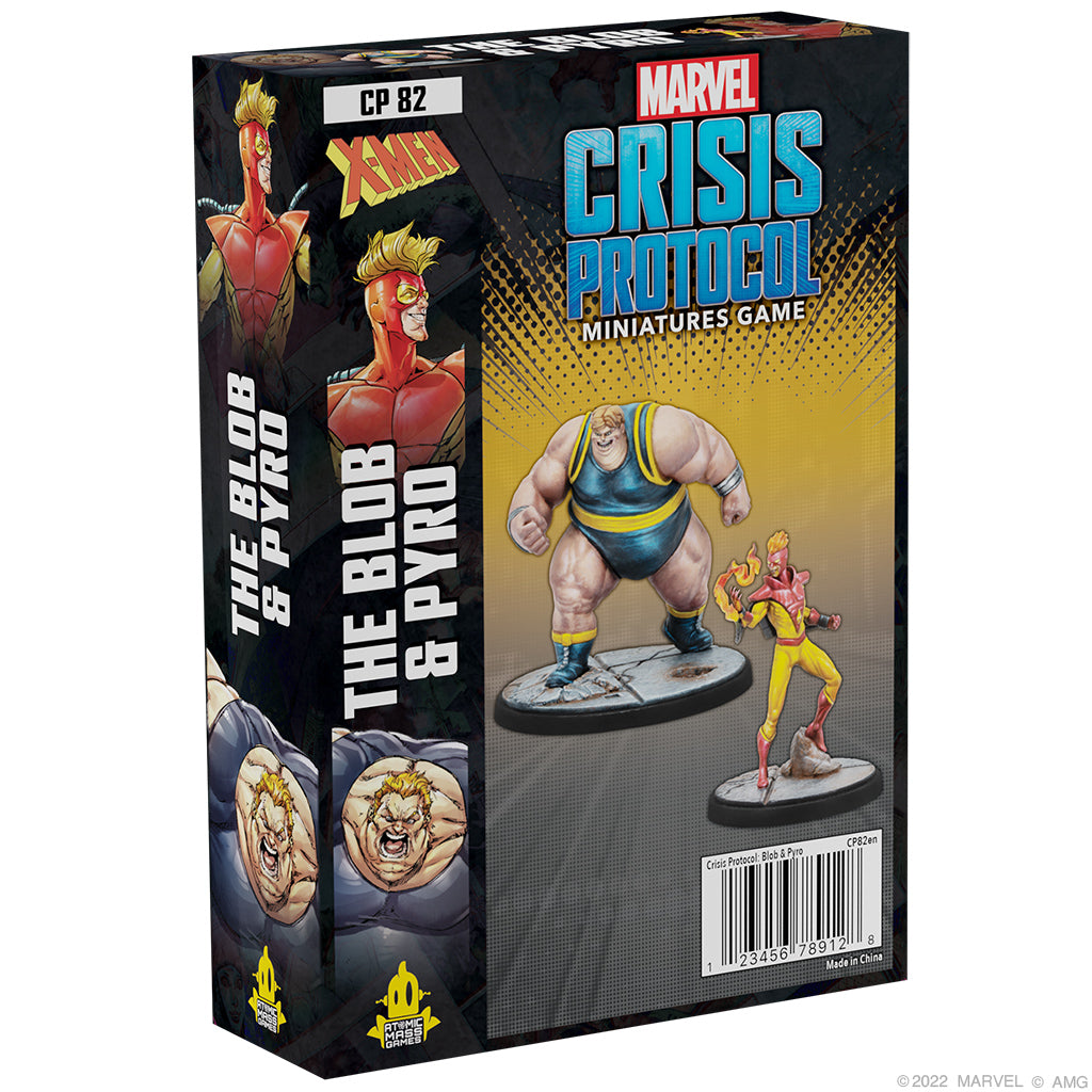 Marvel: Crisis Protocol: The Blob & Pyro