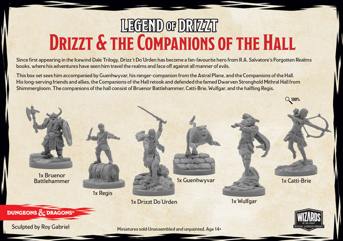 Drizz't & and the Companions of the Hall