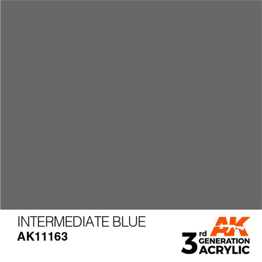 Intermediate Blue (3rd Gen) AK-Interactive 17ml