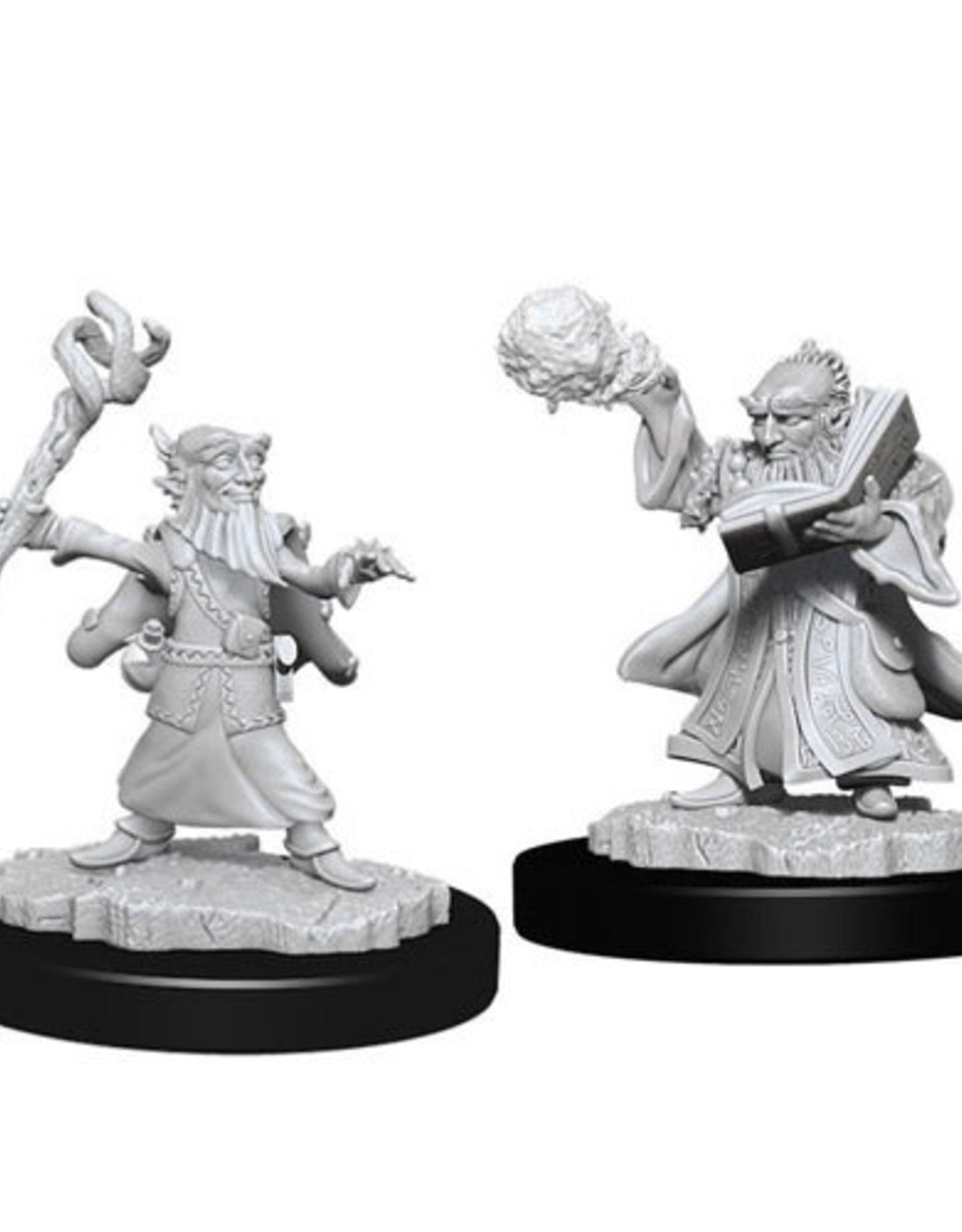 Dungeons & Dragons Nolzur’s Marvelous Unpainted Miniatures: W6 Gnome Wizard Male