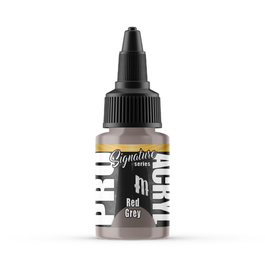 Pro Acryl Signature Series: Red Grey