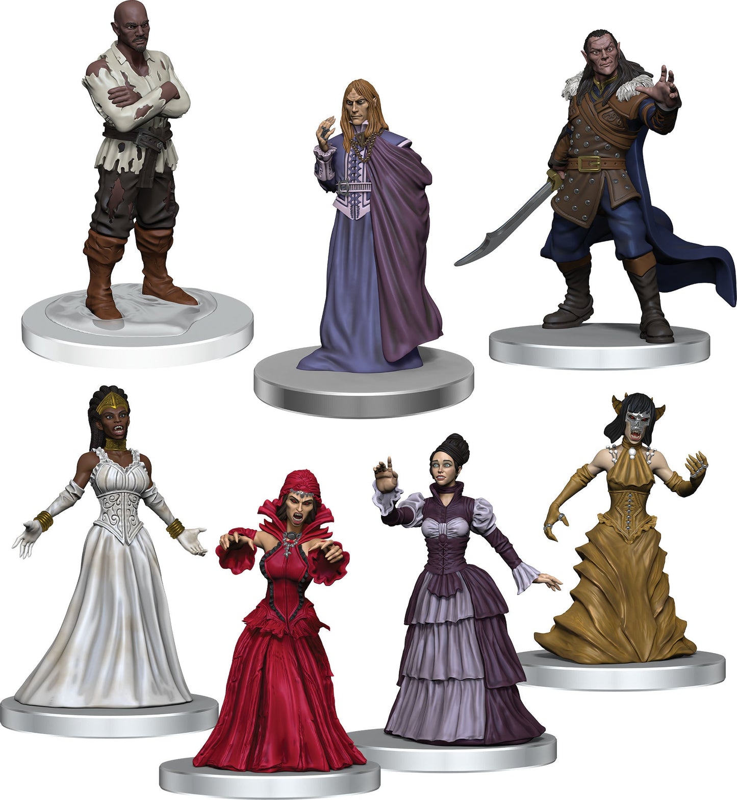 Dungeons & Dragons Fantasy Miniatures: Icons of the Realms Curse of Strahd - Denizens of Barovia