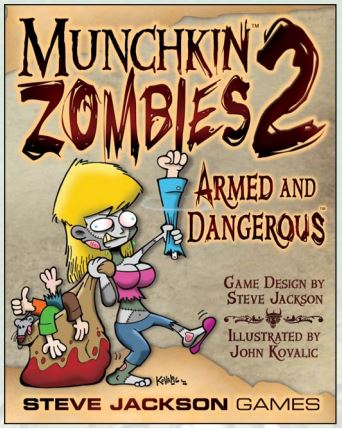 Munchkin: Zombies 2 Armed and Dangerous Boxed Edition