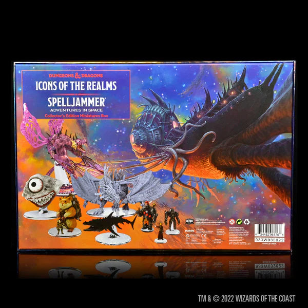 Dungeons & Dragons: Icons of the Realms Set 24 Spelljammer Adventures in Space Collector's Edition