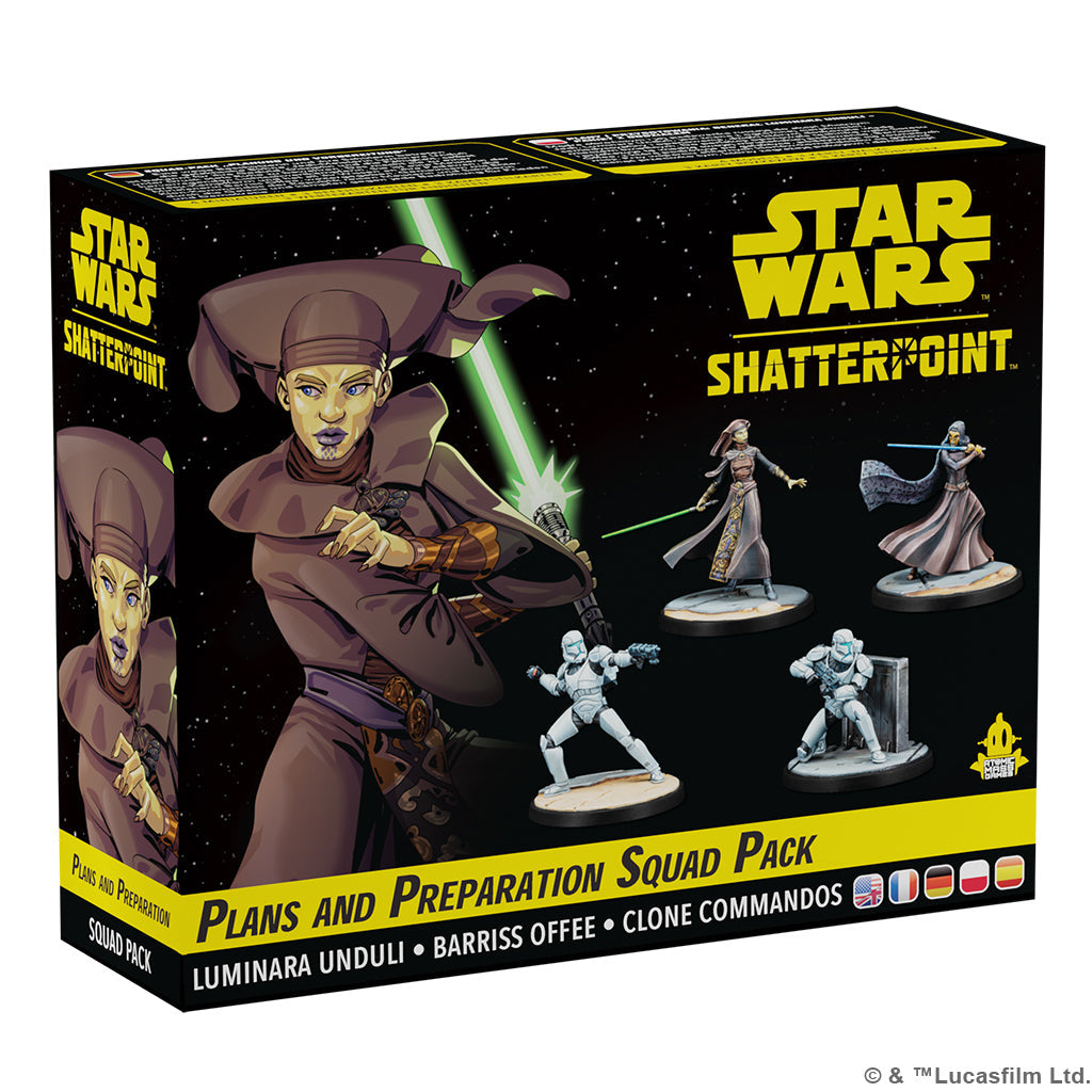 Star Wars: Shatterpoint Plans and Preparation Squad Pack