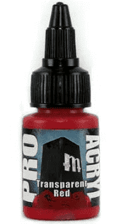 Pro Acryl Transparent Red