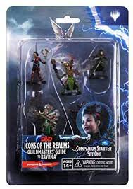 Dungeons & Dragons Fantasy Miniatures: Icons of the Realms Set 10 Guildmaster`s Guide to Ravnica Companion Starter One
