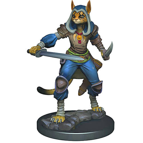 Dungeons & Dragons Fantasy Miniatures: Icons of the Realms Premium Figures W3 Female Tabaxi Rogue